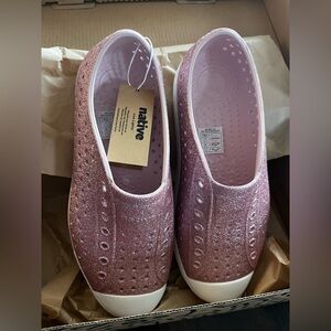 New! Native Jefferson Child Bling sparkle pink size 4